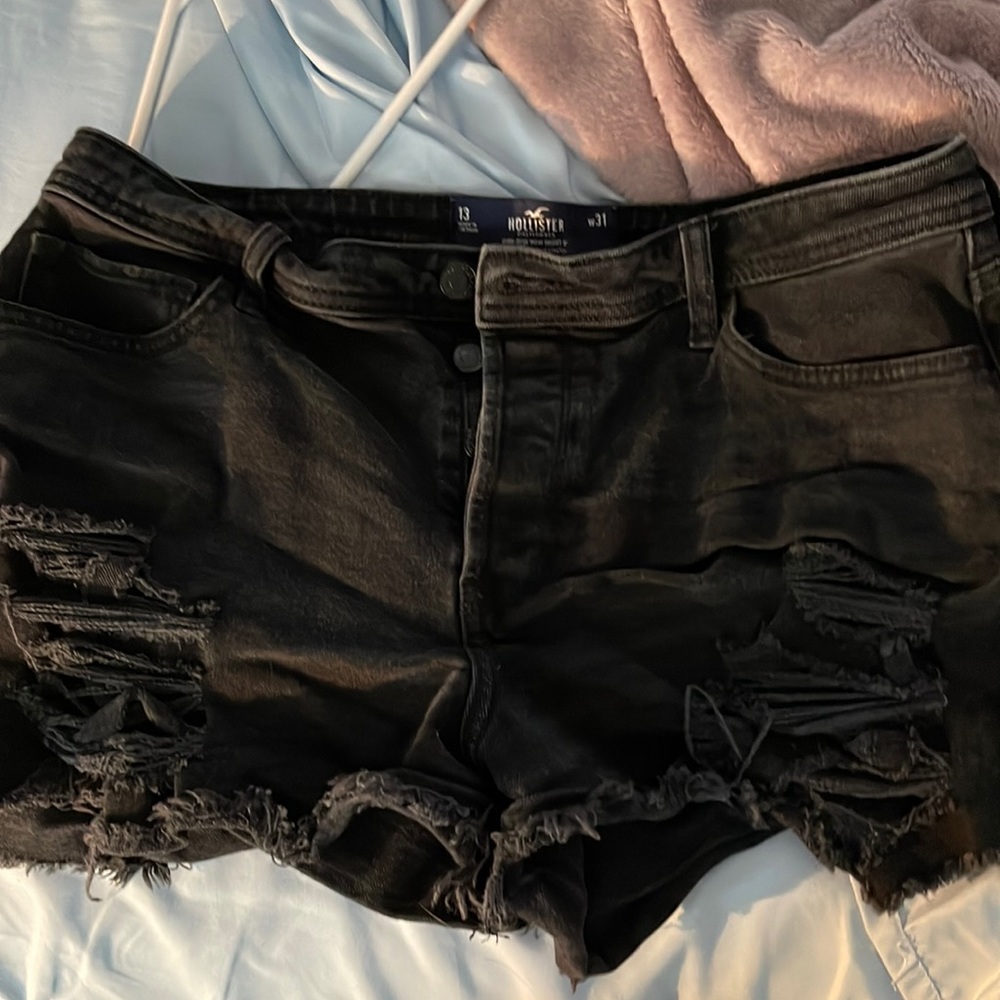 High rise Mom shorts